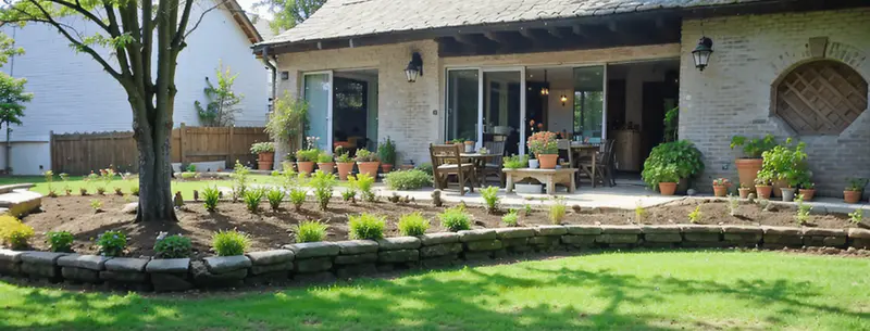 garden diy concrete brick