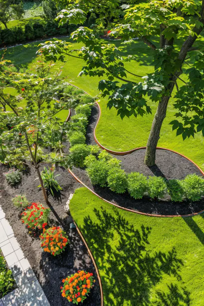 metal lawn edging