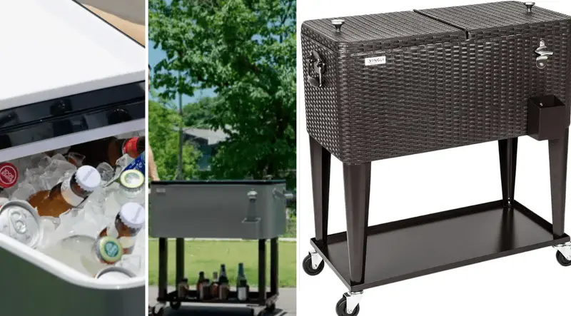 mobile carts bar for pool