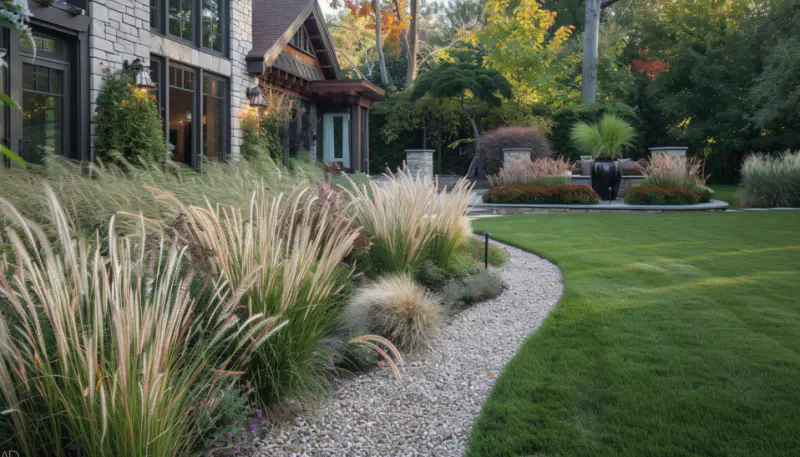 ornamental grasses edge