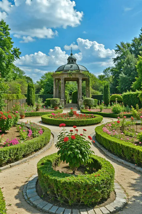 rustic garden style