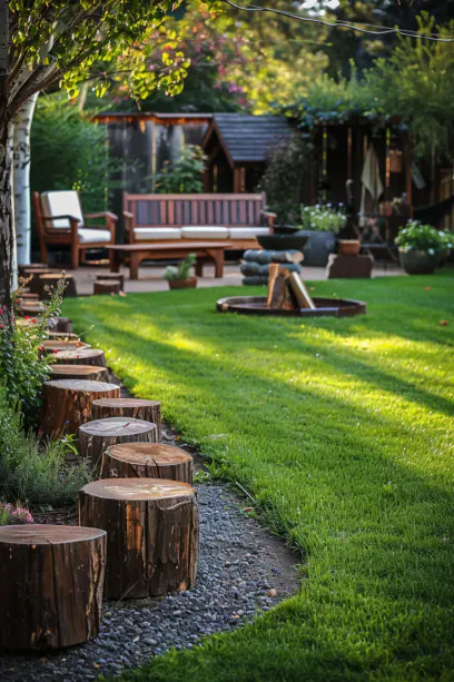 timber pieces placed end-to-end