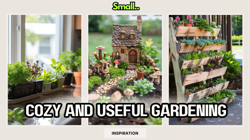 14 Inspiring Small Garden Ideas + on a budget & Low Maintenance