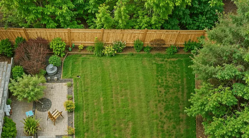 Treated Wood Fence