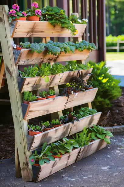 pallet garden vertical