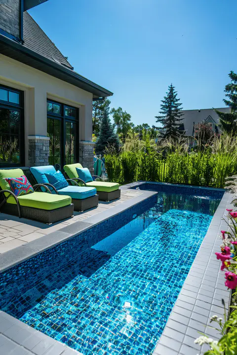 small inground pool l shaped