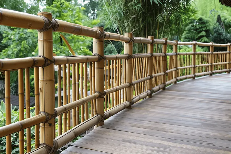 Bamboo Deck Railing design