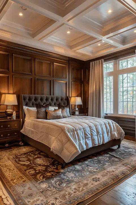 Ceiling Paneling bedroom
