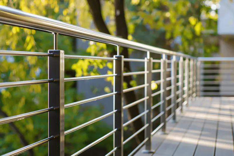 Steel Deck Railing, strong idea low maintenance