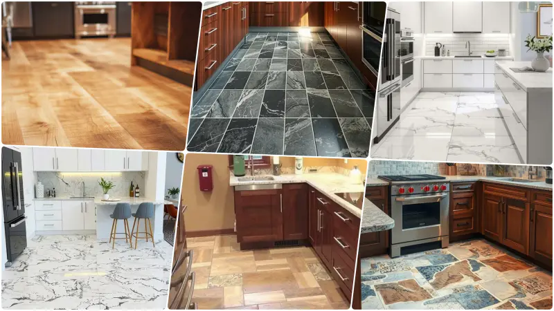19 Best Kitchen Flooring Ideas (Tile, Stone, Vinyl +)