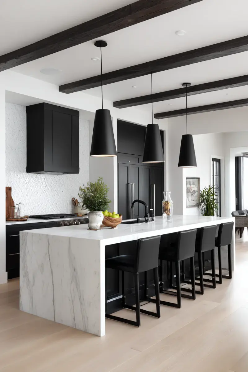 Black kitchen ceiling lights